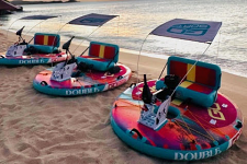 EcoWave Adventures base at Mystic Beach Bar, Runaway Beach Antigua