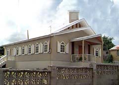 St. Antonys Catholic Church,Antigua Churches: Outside view of the church