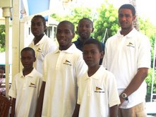Antigua Yacht Club 2009 Caribbean Dinghy Team