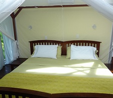 Flamboyant Treehouse bedroom