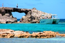 Adventure Antigua:  A unique eco tour, tourist stop off snorkelling at Hells Gate on eco tour in Antigua and Barbuda