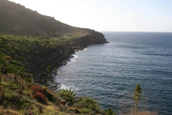 G12. The first view of the rugged coastline