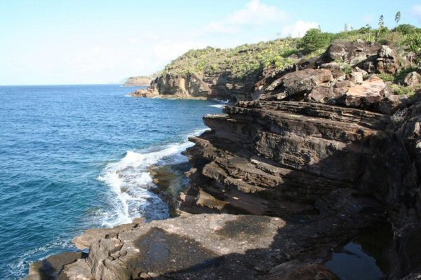 G19. Looking back down the coast line - not a house, boat or even goat in site...its a beautiful hik