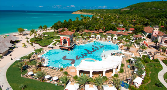 Sandals Antigua Receives Top Hotel Award